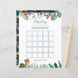 Safari Tiger Bingo Baby Showspiel