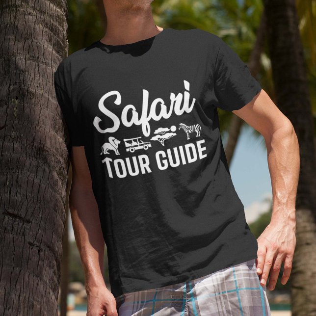 Safari Tour Guide T-Shirt (Von Creator hochgeladen)