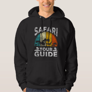 Safari Tour Guide Wilderness Tiererlebnis Hoodie