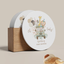 Safari Truck Jungle Animals Boho Babydusche