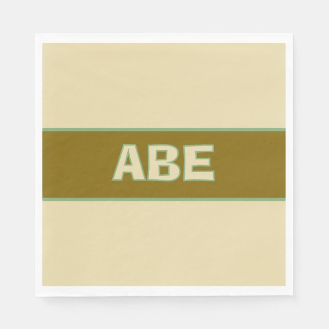 Safari upsherin Geburtstagserviette Serviette (Vorderseite)