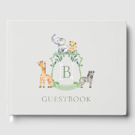 Safari-Wappen Gästebuch