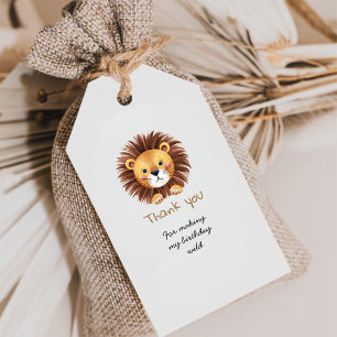 Safari Wild One 1. Geburtstag Geschenkanhänger