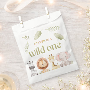 Safari Wild One 1. Geburtstag Geschenktütchen