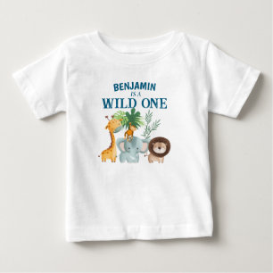 Safari Wild One Shirt Baby