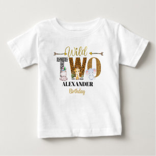 Safari Wild Two Kids T - Shirt