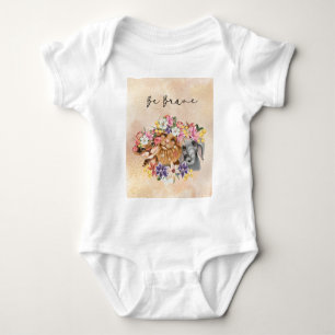 Safari Wildbaby Dusche Pink Baby Bodysuit Strampler