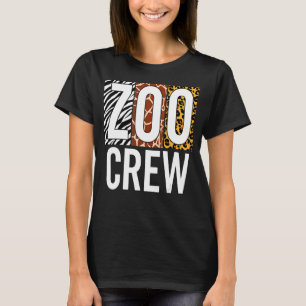Safari Wildlife Tierpark Zoo Crew Zookeeper Cos T-Shirt