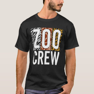 Safari Wildlife Tierpark Zoo Crew Zookeeper Cos T-Shirt