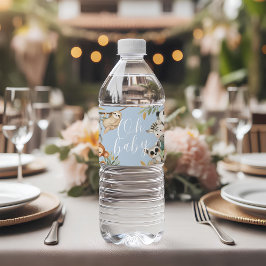 Safari Wildtiere Babydusche Wasserflaschenetikett