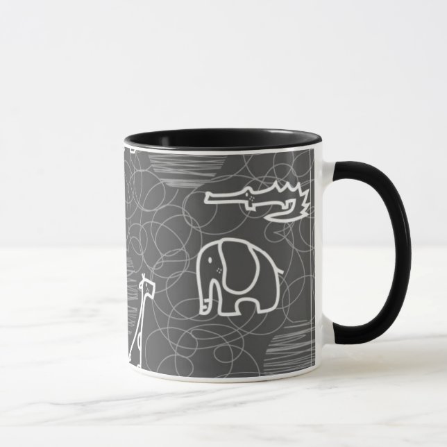 Safaritiere 5 tasse (Rechts)