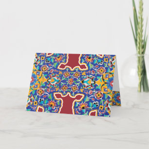 Safavi Tile Persian Feiertagskarte