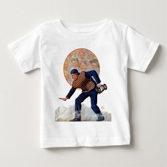 Safe an der Platte Baby T-shirt (Vorderseite)