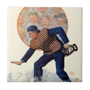 Safe an der Platte Fliese