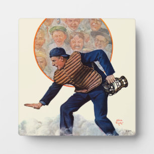 Safe an der Platte Fotoplatte