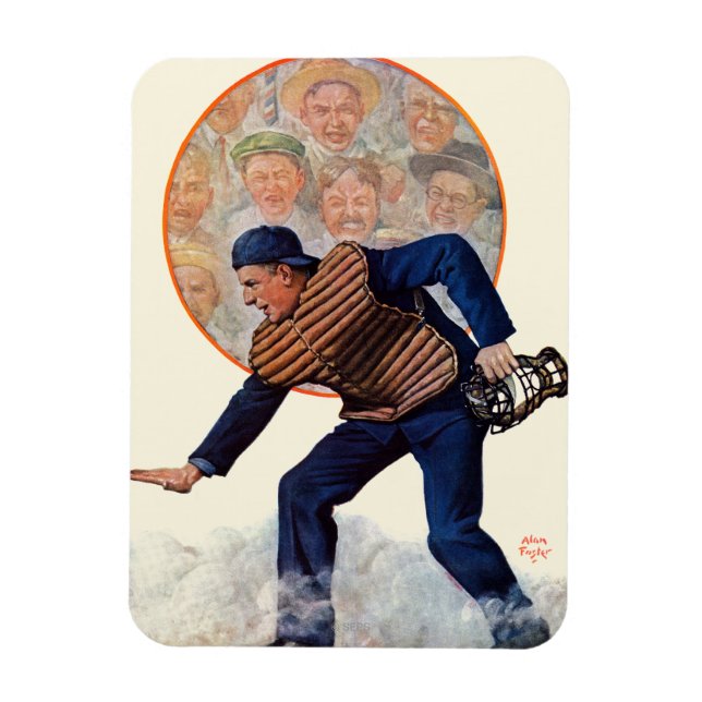 Safe an der Platte Magnet (Vertikal)