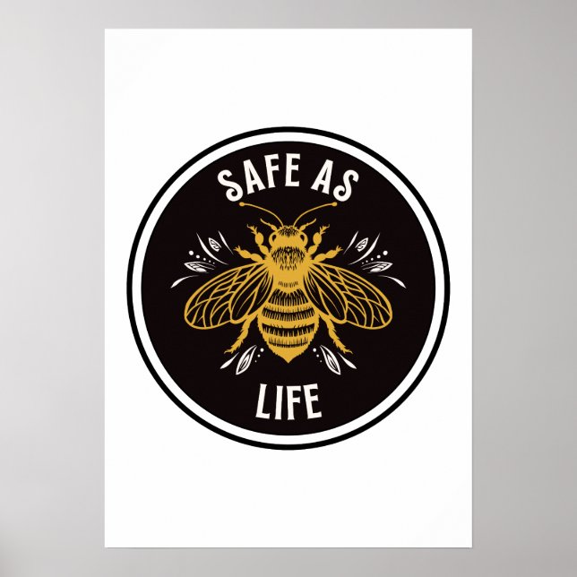 Safe as Life Poster (Vorne)