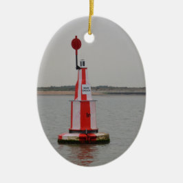 Safe Channel Bouy River Crouch Keramikornament