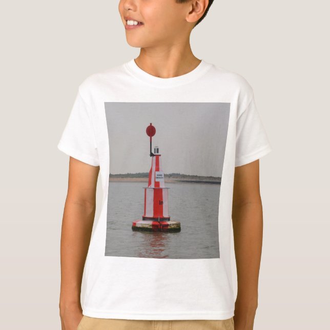 Safe Channel Bouy River Crouch T-Shirt (Vorderseite)