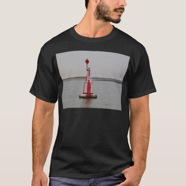 Safe Channel Bouy River Crouch T-Shirt (Vorderseite)