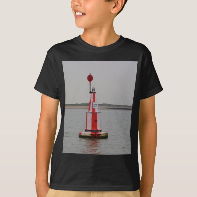 Safe Channel Bouy River Crouch T-Shirt (Vorderseite)