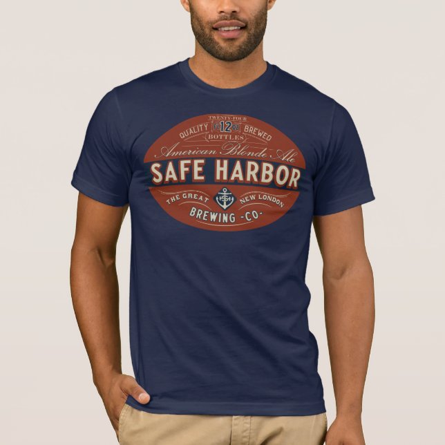 "Safe Harbor Round Medalion" 2 T-Shirt (Vorderseite)