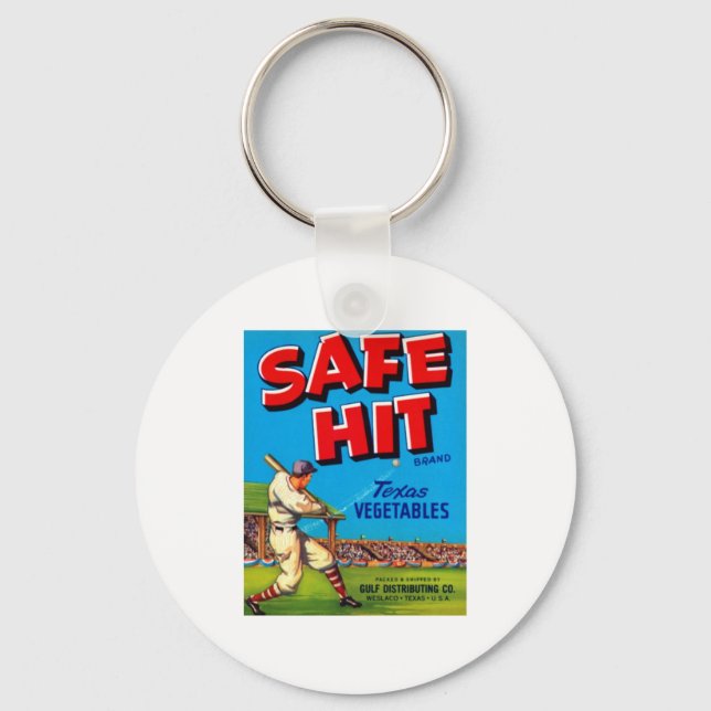 Safe Hit Texas Vegatables Schlüsselanhänger (Vorderseite)