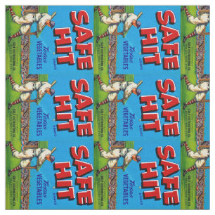 Safe Hit Vintag Lable Art Stoff