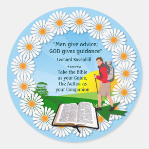 Safe Journey ~ Round Stickers # 2