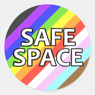 Safe Space Aufkleber