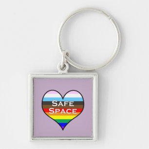 Safe Space Heart Schlüsselanhänger