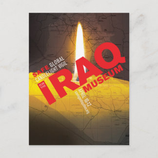 SAFE VIGIL Postkarte (mit Kerze)