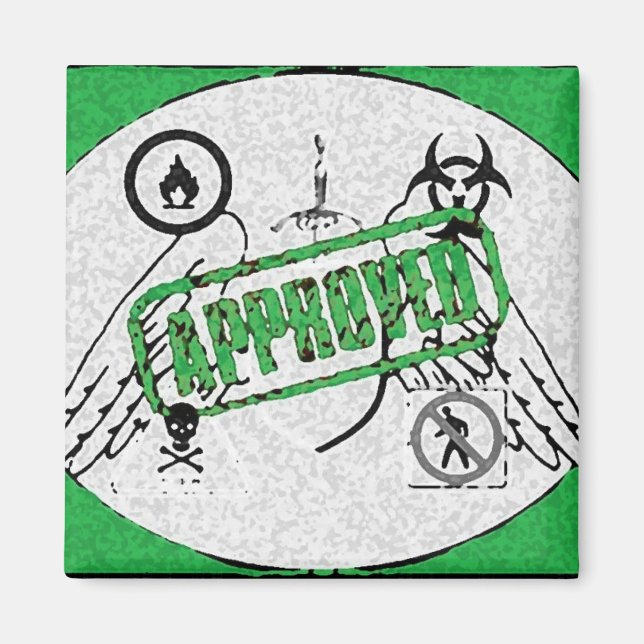 Safetyman genehmigt magnet (Vorne)