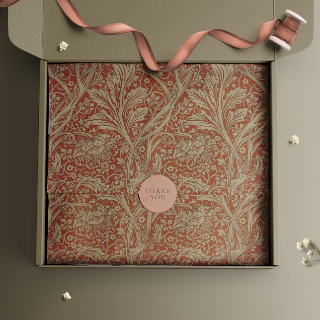 Saffron Arcadia William Morris Hawthorn Geschenkpapier Set (Von Creator hochgeladen)