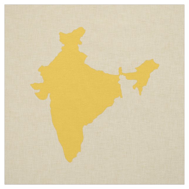 Saffron Geice Moods Indien Stoff (Muster)