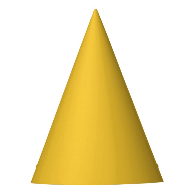 Saffron Party Hat Partyhütchen (Vorderseite)