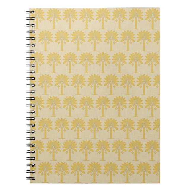 Saffron Spice Moods Palm Notizblock (Vorderseite)