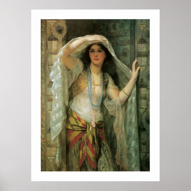 Safie, eine der drei Damen von Bagdad Poster (Vorne)