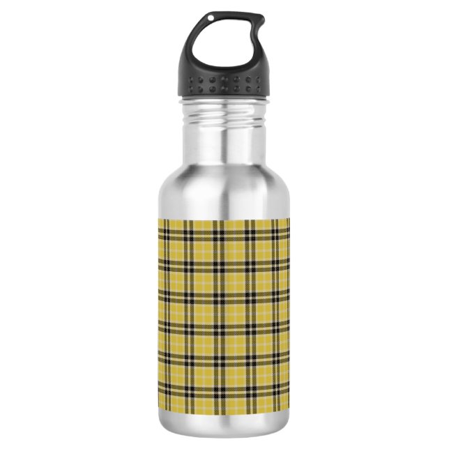 Safron Kariert anpassbar Trinkflasche (Vorderseite)