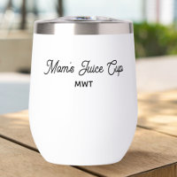 Saft-Cup der lustigen Mama, Monogramm beliebiger b