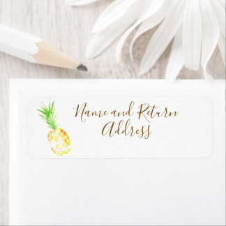 Saftige goldene Ananas