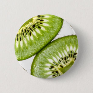 Saftige Kiwischeiben Button