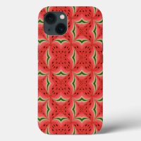 Saftige leckere reife Wassermelone mit Samen Desig