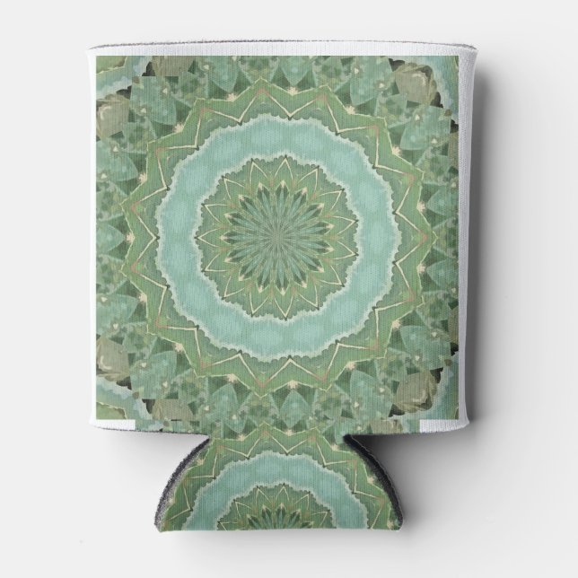 Saftige Mandala Dosenkühler (Vorderseite)