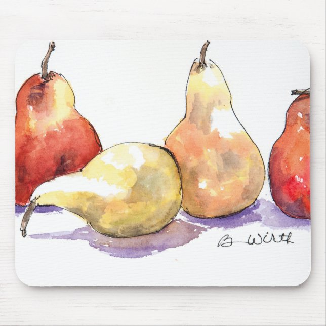 Saftige Mausunterlage Mousepad (Vorne)