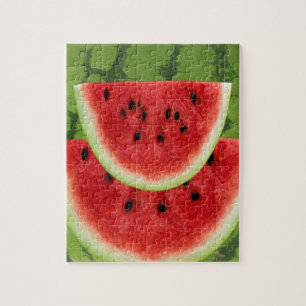 SAFTIGE ROTE Wassermelonen Puzzle