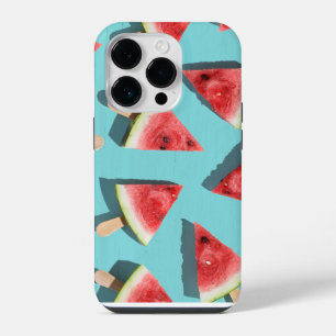 Saftige Wassermelonenstücke in der Sonne iPhone 14 Pro Hülle