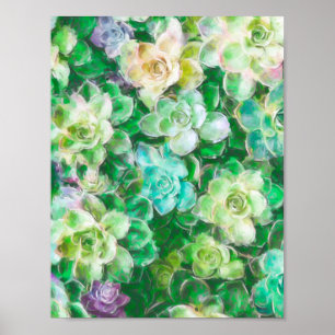 Saftiger Garten durch Cindy Bendel Poster