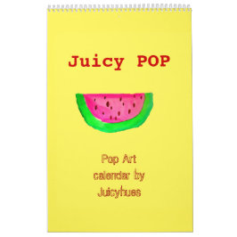 Saftiger POP Pop-Kunstkalender durch Juicyhues Kalender