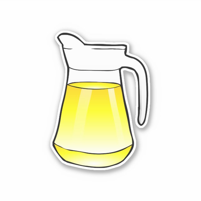 Saftsaft mit Limonade Aufkleber (Vorderseite)